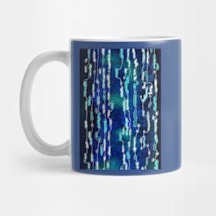 Bush Ants Abstract Digital Var 1 Mug